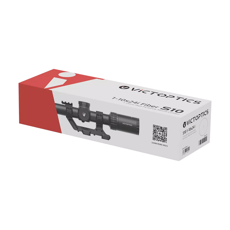 Load image into Gallery viewer, S10 1-10×24i LPVO Fiber SFP Rifle Scope with 1-Piece Extreme High Picatinny AR Mount Kit (OPSL139)
