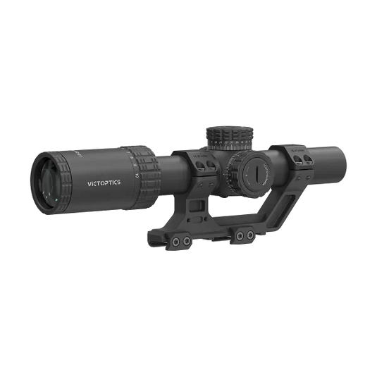 S10 1-10×24i LPVO Fiber SFP Rifle Scope with 1-Piece Extreme High Picatinny AR Mount Kit (OPSL139)