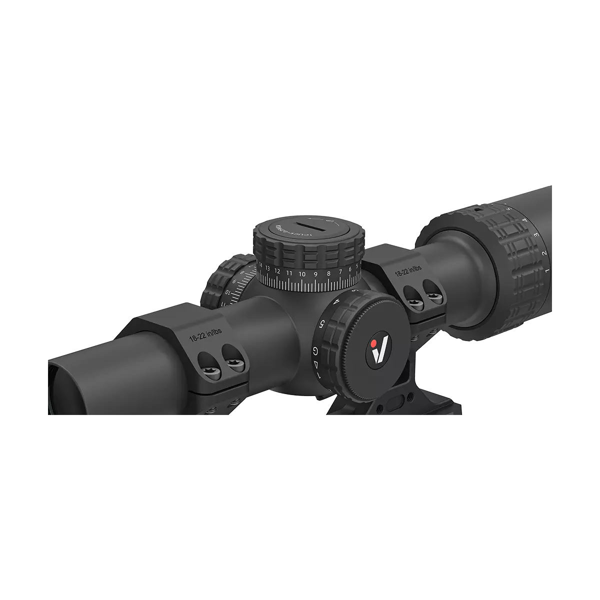 S10 1-10×24i LPVO Fiber SFP Rifle Scope with 1-Piece Extreme High Picatinny AR Mount Kit (OPSL139)