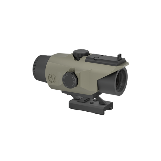 Victoptics C1 4×32 FDE Rubber Armored Prism Scope | Red & Green Illumination (OPSL41)