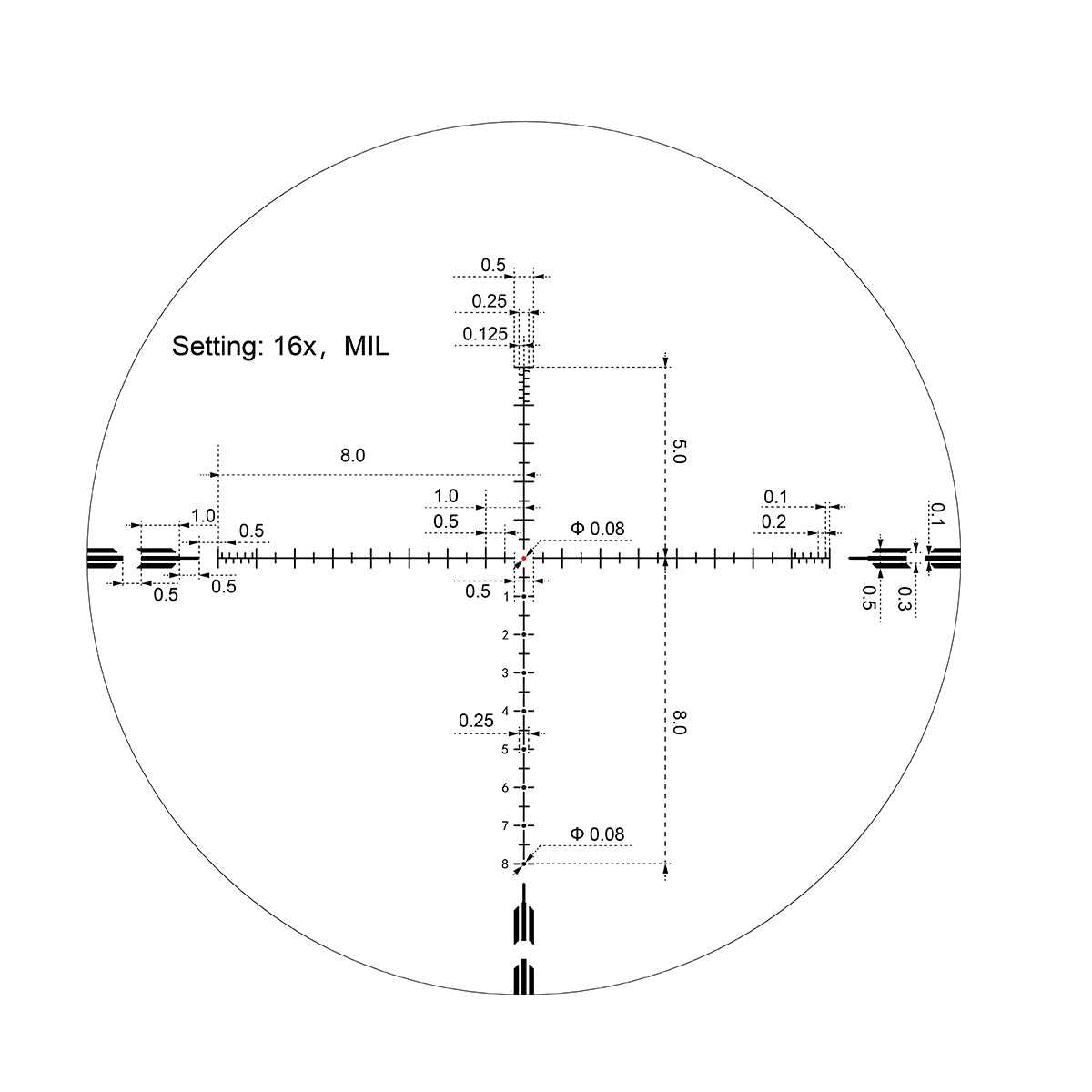 Orion Pro Max 4-16x44 HD SFP Rifle Scope (SCOL-62)