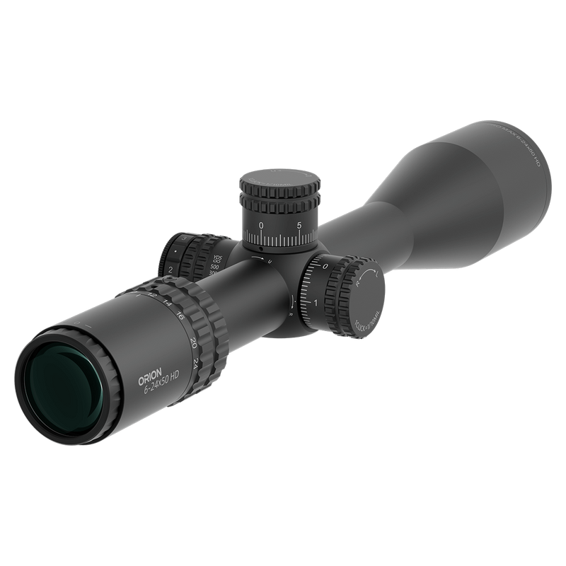 갤러리 뷰어에 이미지 로드, Orion Pro Max 6-24x50 MIL HD FFP Rifle Scope (SCFF-61)
