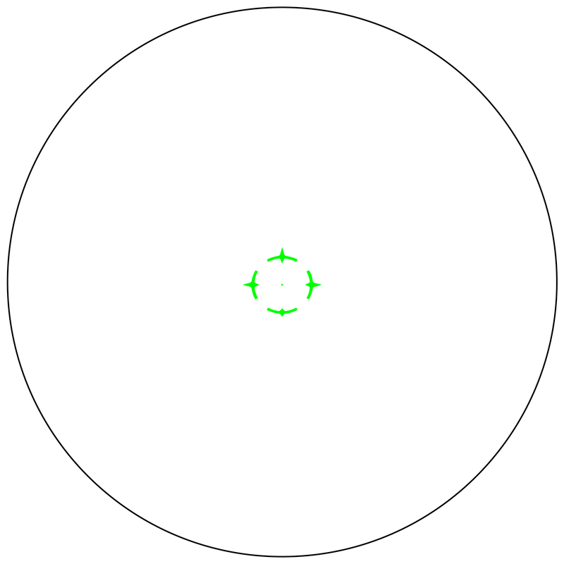 갤러리 뷰어에 이미지 로드, Paragon 1X18 Mini Prism Scope
