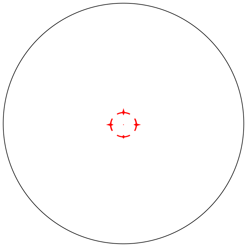 갤러리 뷰어에 이미지 로드, Paragon 1X18 Mini Prism Scope
