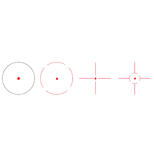 1X28X40 Multi-Reticle Red Dot Sight (RDSL09)