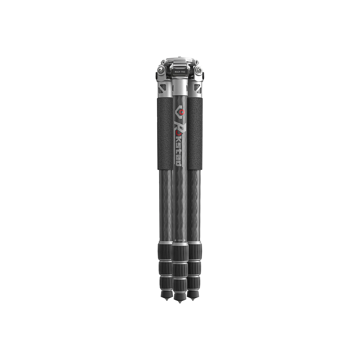 Tauron Carbon Fiber Tripod – Telescopic, 360° Rotating, Foldable (RSCF-T03)