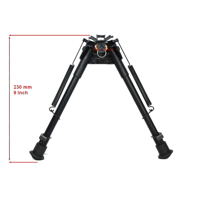 Load image into Gallery viewer, Rokstad Tactical Rifle Bipod | Swivel, Spring Retractable, Adjustable Height (SCBPS-05/SCBPS-06)
