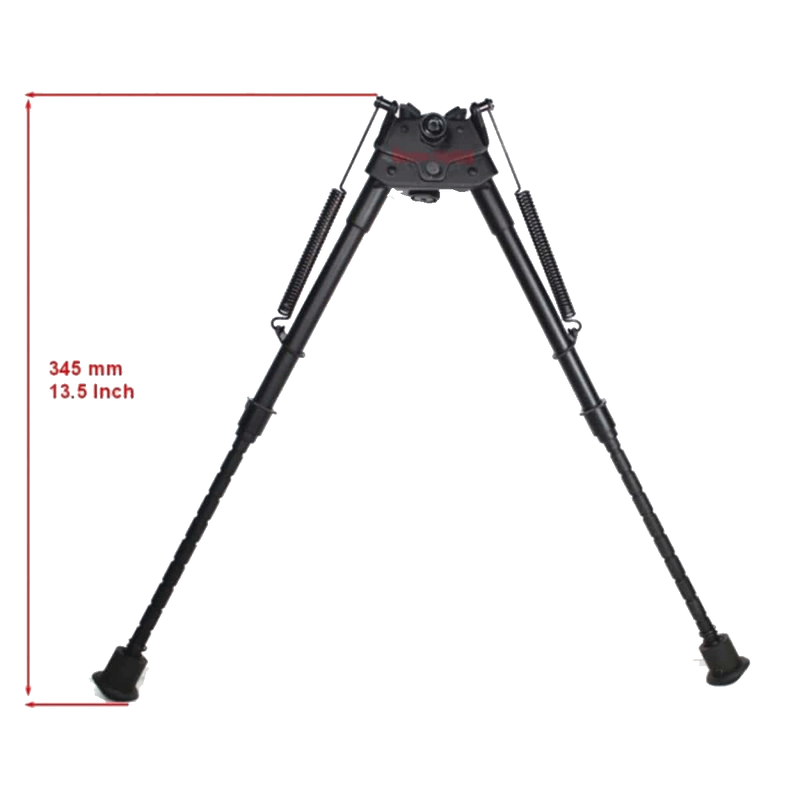Load image into Gallery viewer, Rokstad Tactical Rifle Bipod | Swivel, Spring Retractable, Adjustable Height (SCBPS-05/SCBPS-06)
