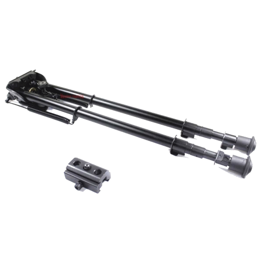 Rokstad Tactical Rifle Bipod | Swivel, Spring Retractable, Adjustable Height (SCBPS-05/SCBPS-06)