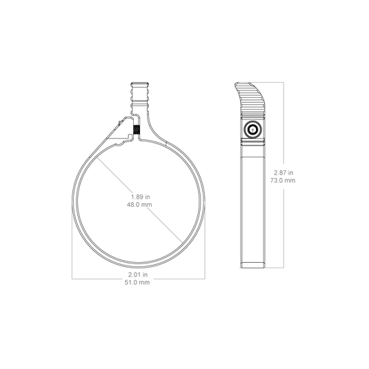 Continental Riflescope Power Ring Throw Level