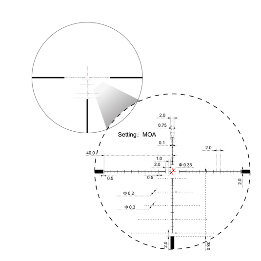 Sentinel 6-24x50 FFP Rifle Scope