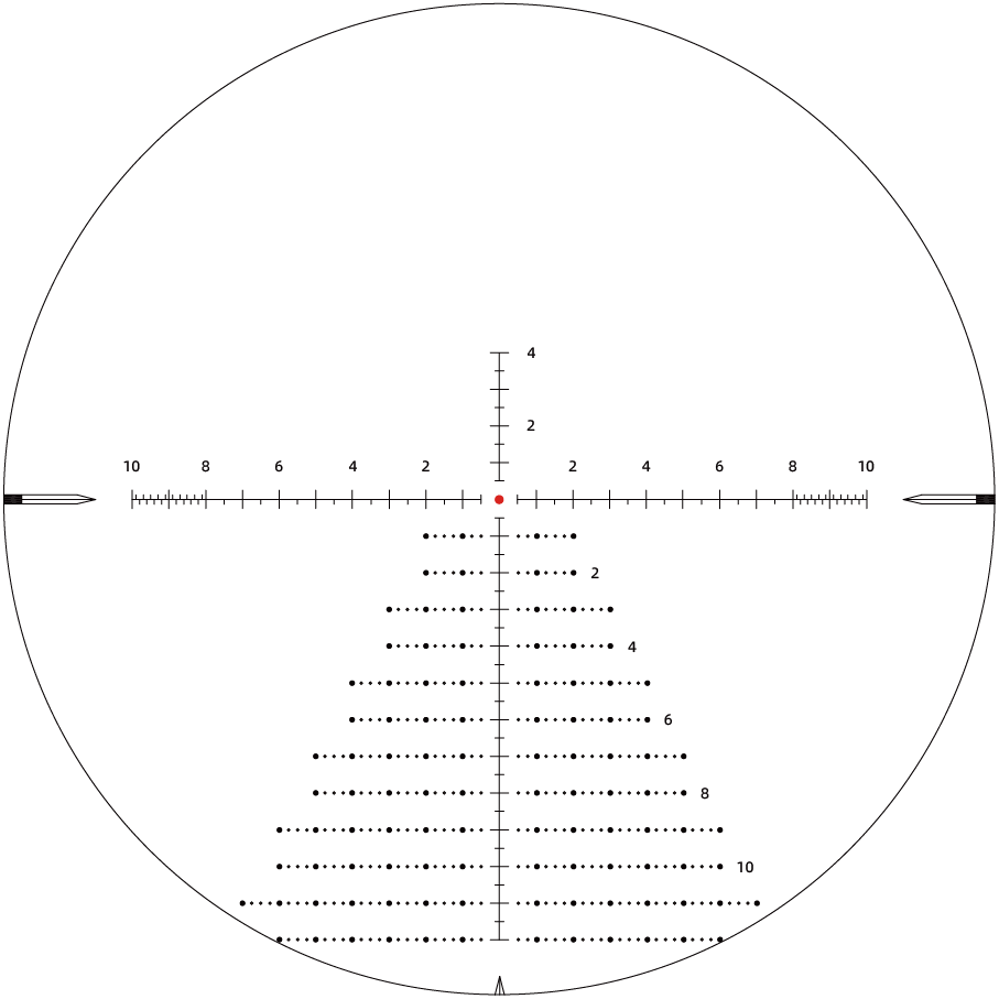 Veyron GenII 4-16x44 HD CTR FFP Christmas Tree Rifle Scope (SCFF-73)