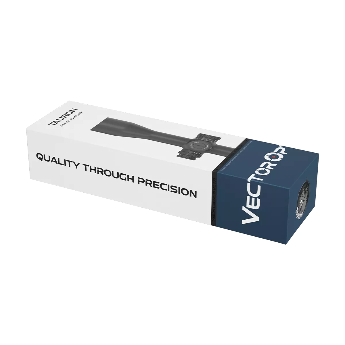 Tauron 6-24x50 HD MIL Rifle Scope PRS | FFP VTA-3 MIL Dot Reticle (SCFF-81)