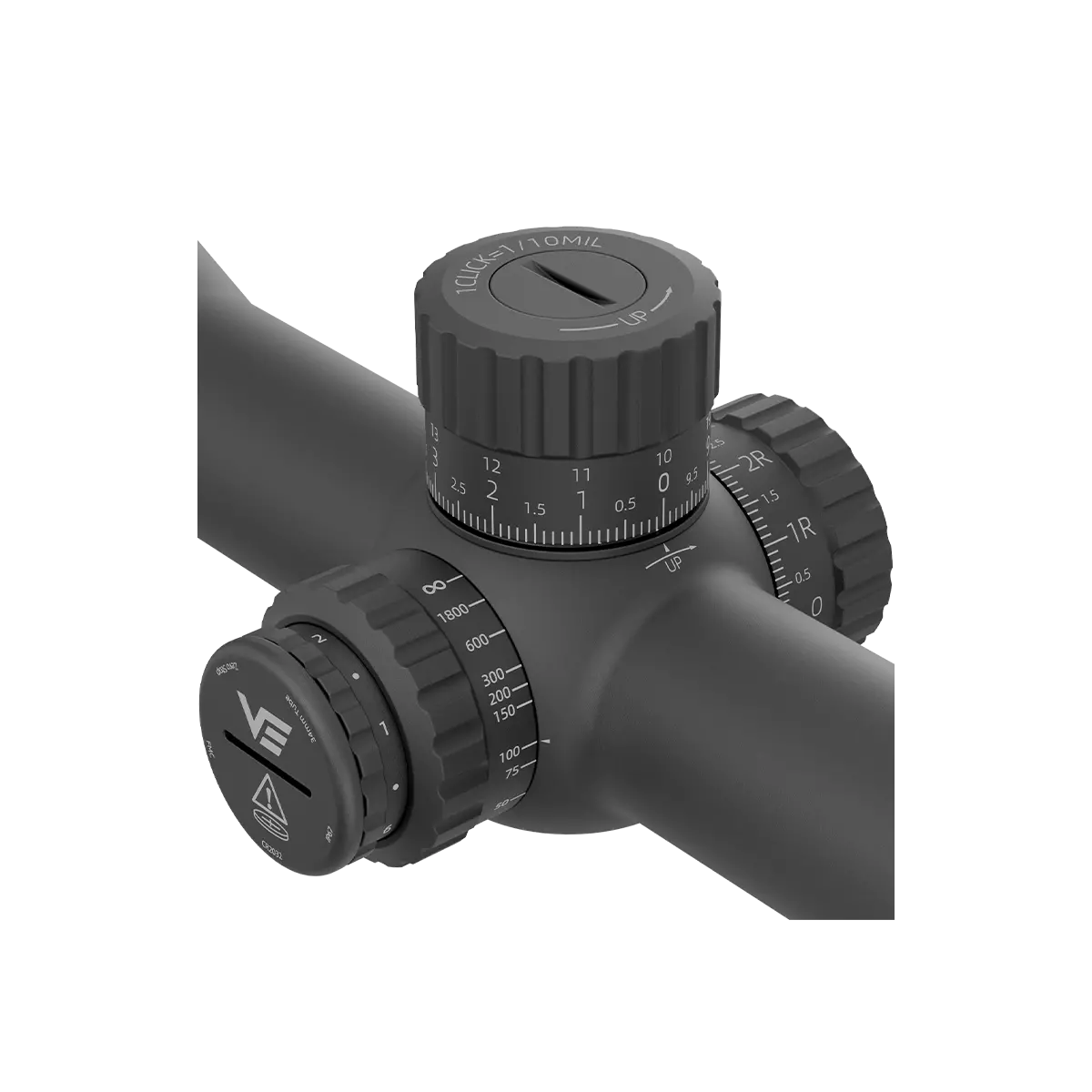 Tauron 6-24x50 HD MIL Rifle Scope PRS | FFP VTA-3 MIL Dot Reticle (SCFF-81)