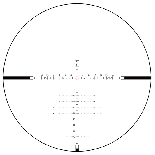 Tauron 6-24x50 HD MOA FFP Rifle Scope PRS | VTA-4 MOA Reticle (SCFF-82)