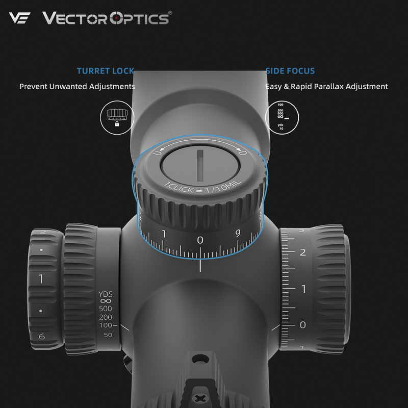 Load image into Gallery viewer, Veyron GenII 2-10x32 HD CTR Rifle Scope (SCFF-83) for AR-15 | Target Shooting &amp; Varmint Hunting
