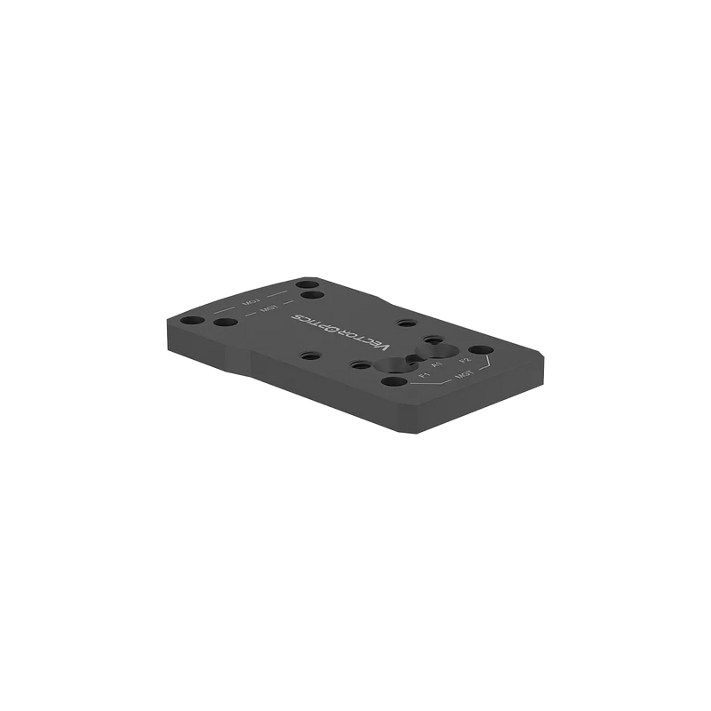 Laden Sie das Bild in Galerie -Viewer, 2-in-1 MOJ / MGT Footprint Universal Dovetail Adapter Mount for Glock® (SCFRM-GK10)
