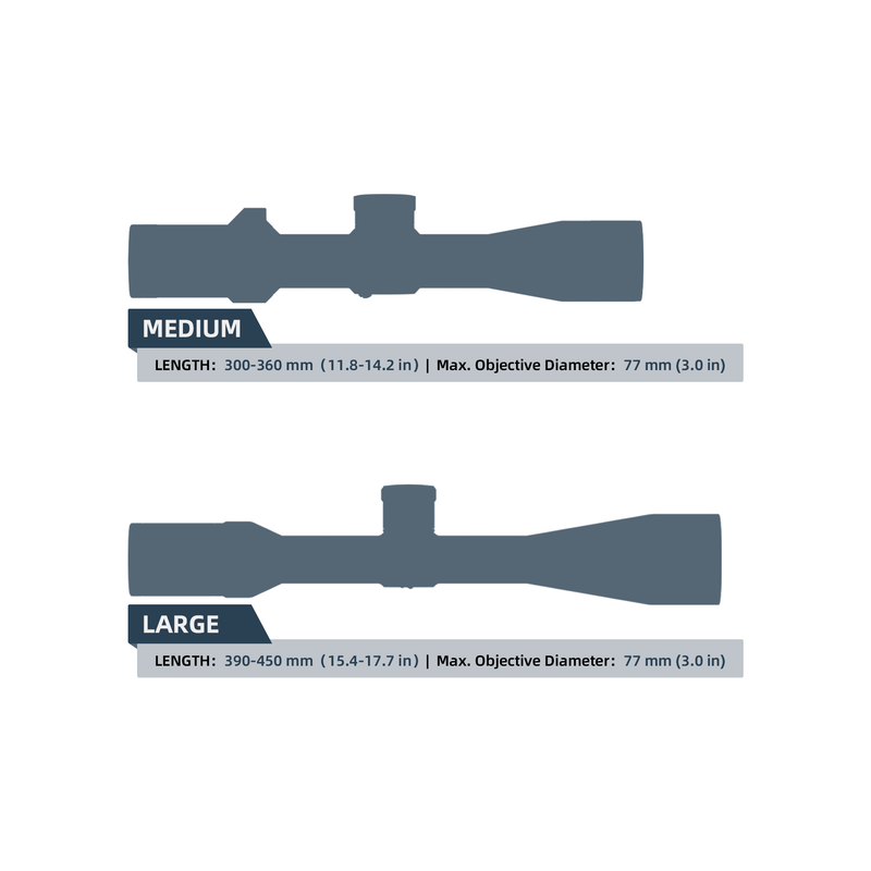 Load image into Gallery viewer, Vector Optics Neoprene Rifle Scope Cover Black Large (SCNC-01L)
