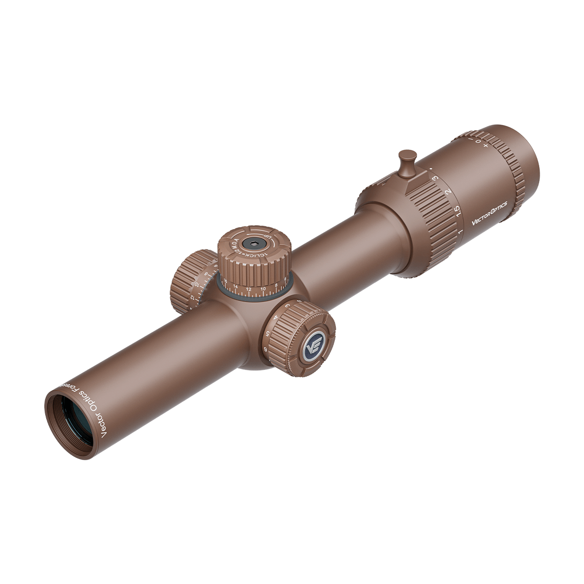 Forester 1-8x24 SFP FDE Rifle Scope (SCOC-39)