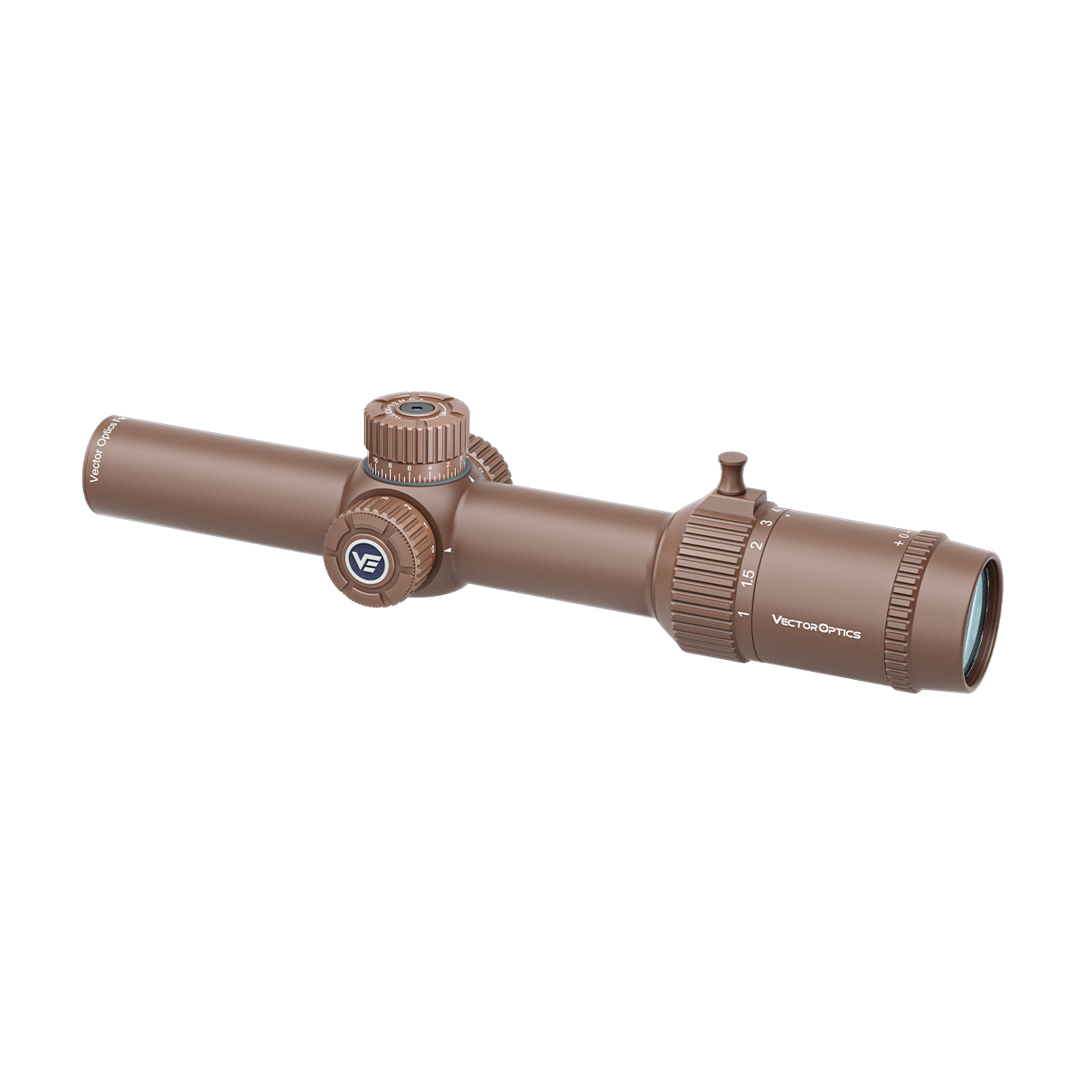 Forester 1-8x24 SFP FDE Rifle Scope (SCOC-39)