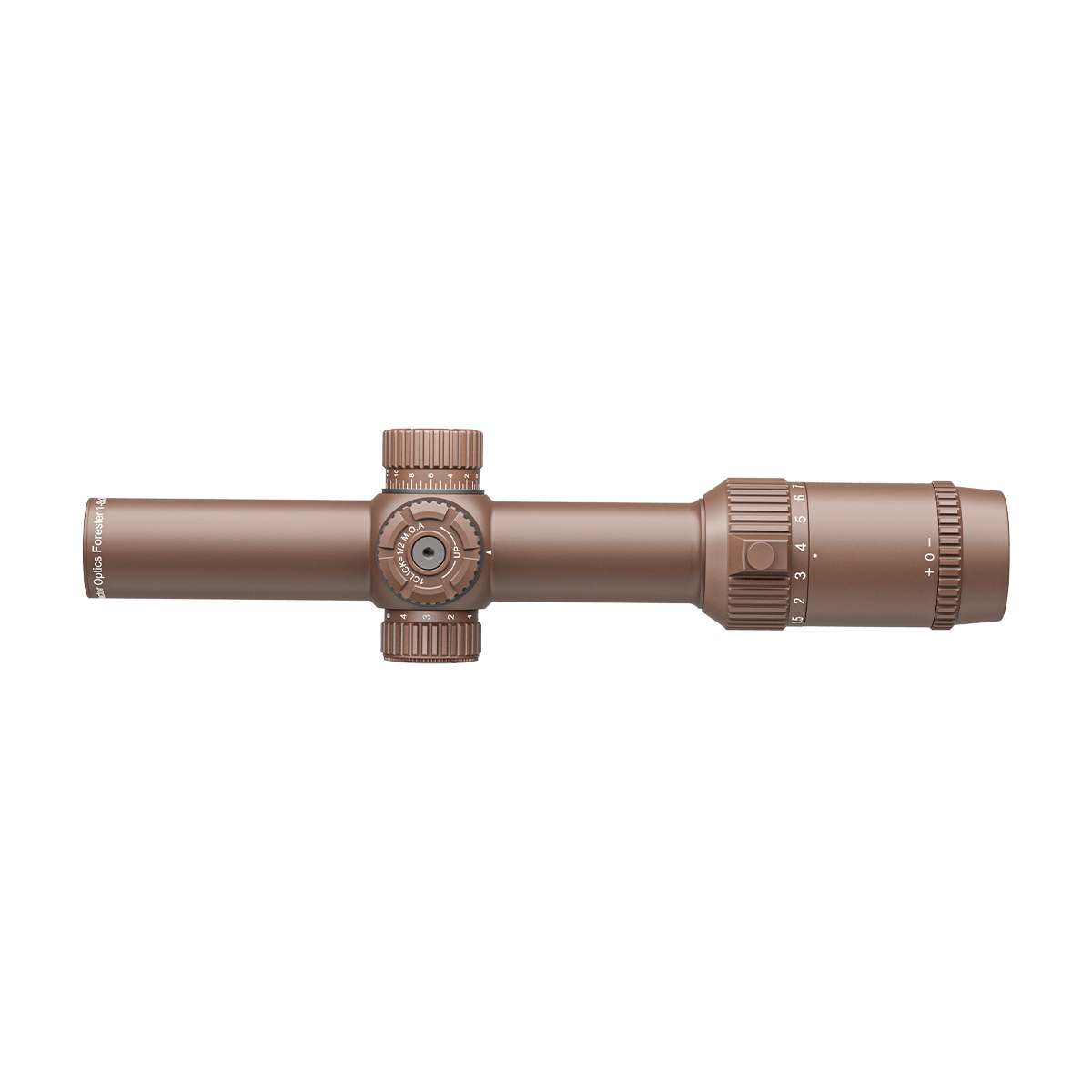 Forester 1-8x24 SFP FDE Rifle Scope (SCOC-39)
