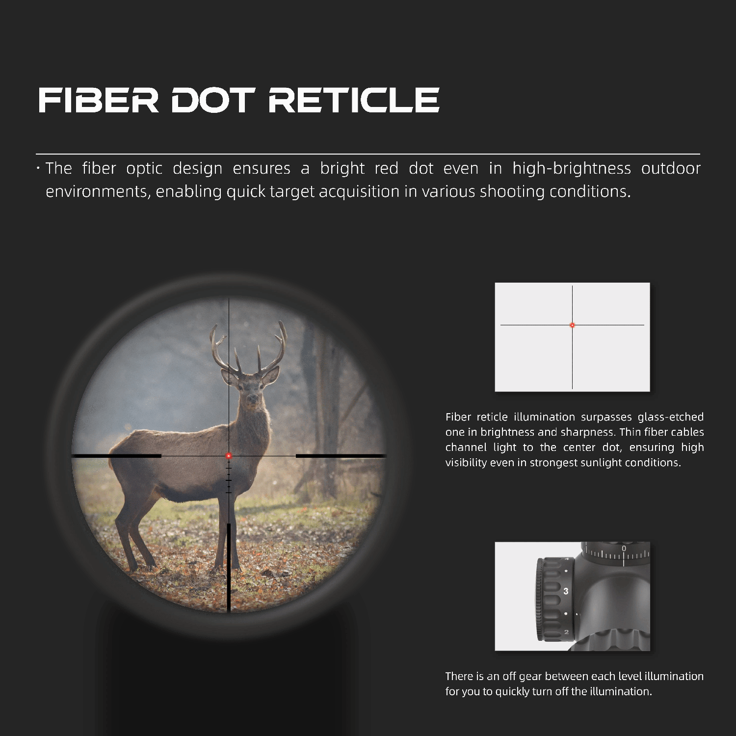 Continental 1-6x24i Fiber Tactical Riflescope (SCOC-44)