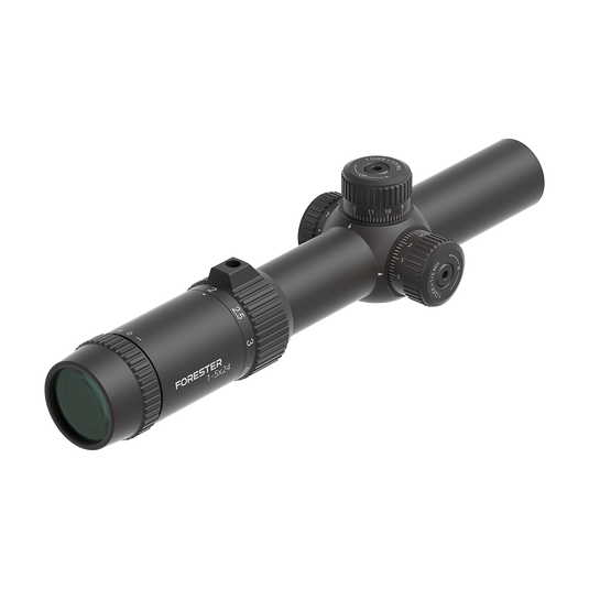 Forester 1-5x24 SFP Fiber LPVO Rifle Scope | G4 Reticle (SCOC-54)