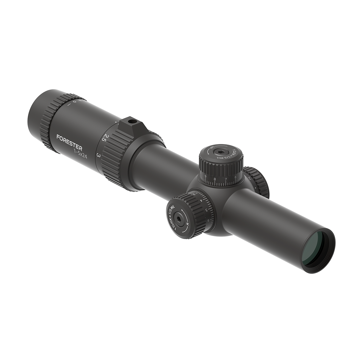 Forester 1-5x24 SFP Fiber LPVO Rifle Scope | G4 Reticle (SCOC-54)