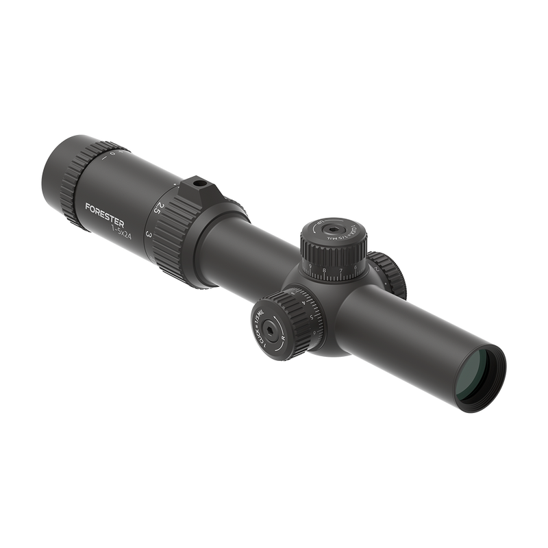 Load image into Gallery viewer, Forester 1-5x24 SFP Fiber LPVO Rifle Scope | G4 Reticle (SCOC-54)
