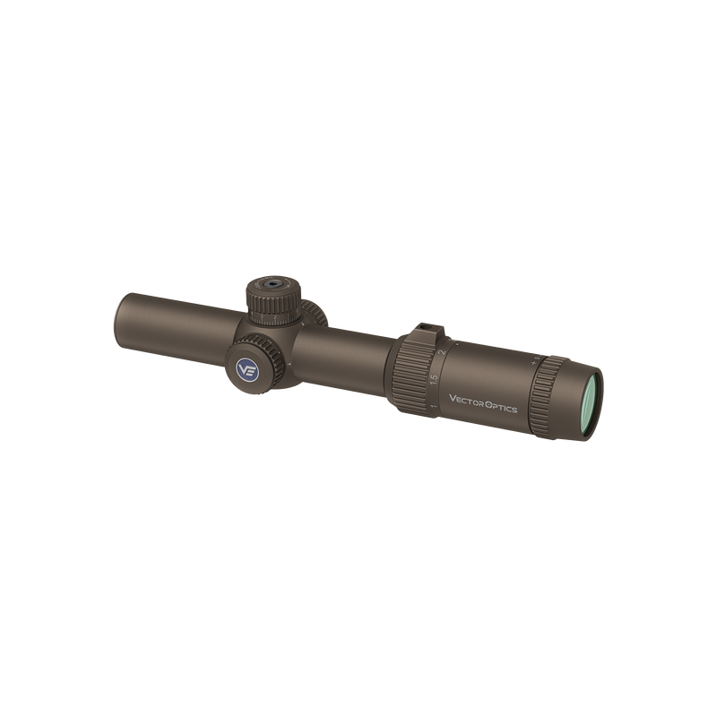 갤러리 뷰어에 이미지 로드, Forester 1-5x24i Fiber SFP LPVO Coyote FDE Rifle Scope (SCOC-55)
