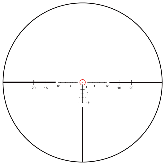 Continental x8 1-8x24 SFP Tactical Scope ED