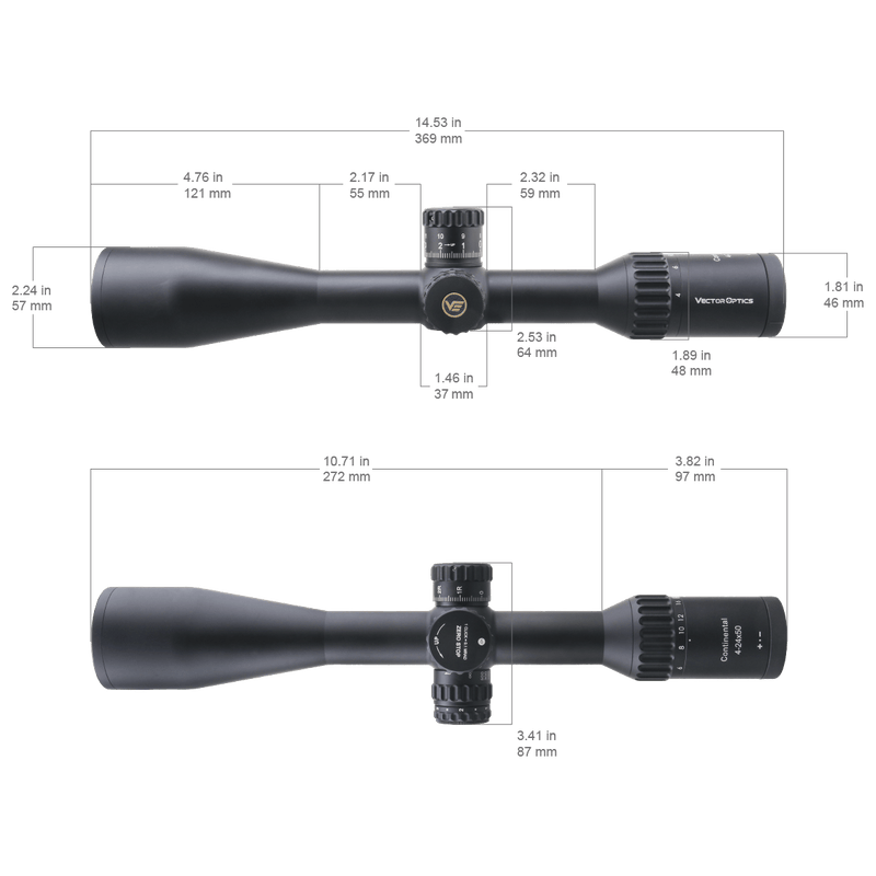 Load image into Gallery viewer, Continental x6 4-24x50 Tactical ARI
