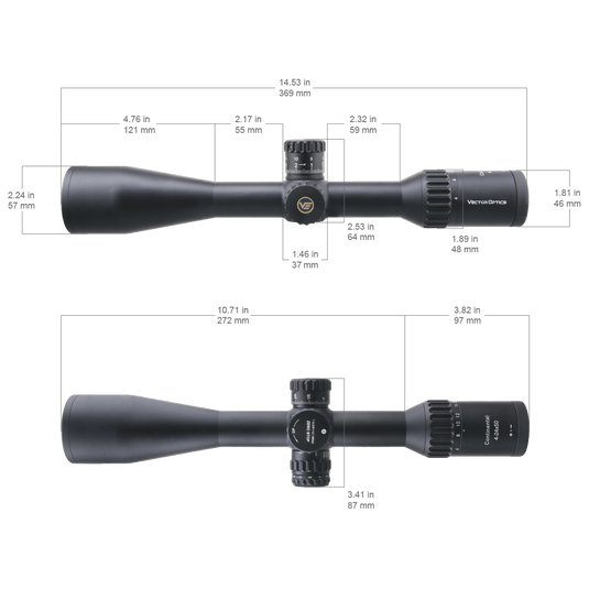 Continental x6 4-24x50 Tactical ARI