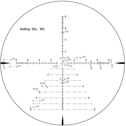 Taurus 3-24x56 ED SFP Rifle Scope