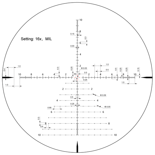 Taurus 4-32x56 ED SFP Rifle Scope