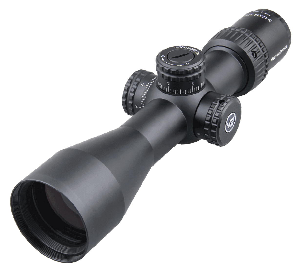 Compact Riflescope | Veyron 3-12x44 SFP Compact Riflescope (SCOM-24)