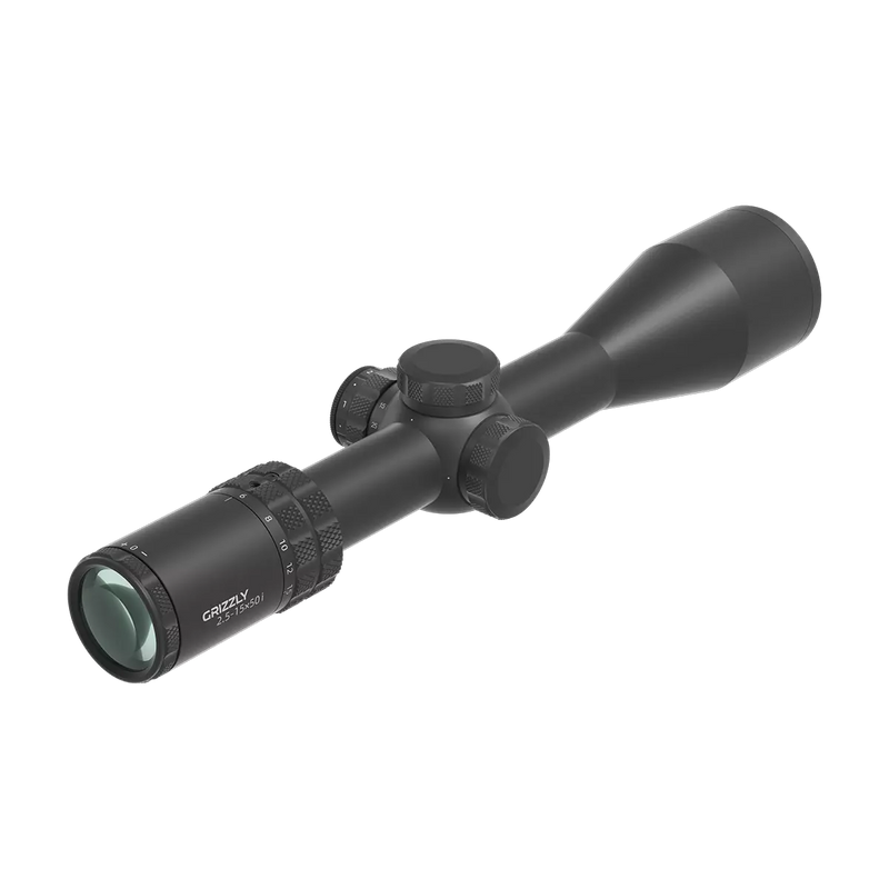 Chargez l&#39;image dans la visionneuse de la galerie, Grizzly 2.5-15x50i HD SFP Rifle Scope (SCOM-48)
