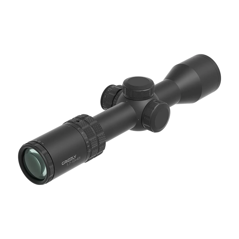 Load image into Gallery viewer, Grizzly 1.7-10x40i Fiber HD SFP Rifle Scope | German #4 SFP (SCOM-53)
