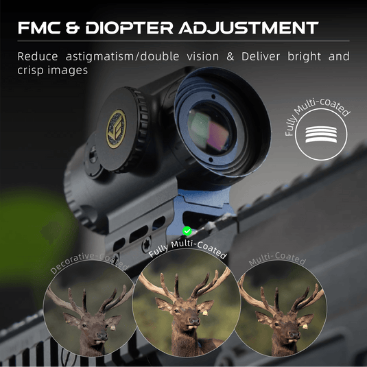 Paragon 3x18 Ultra Compact Prism Scope