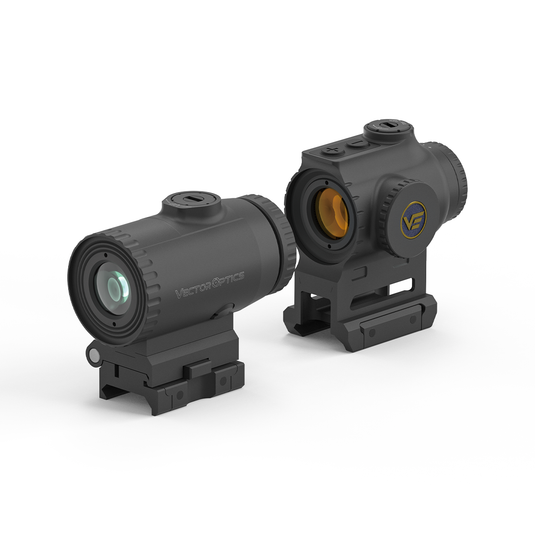 Red & Green Reticle | Paragon 1x18 Mini Prism Scope (SCPS-M10) | CQB & PCC