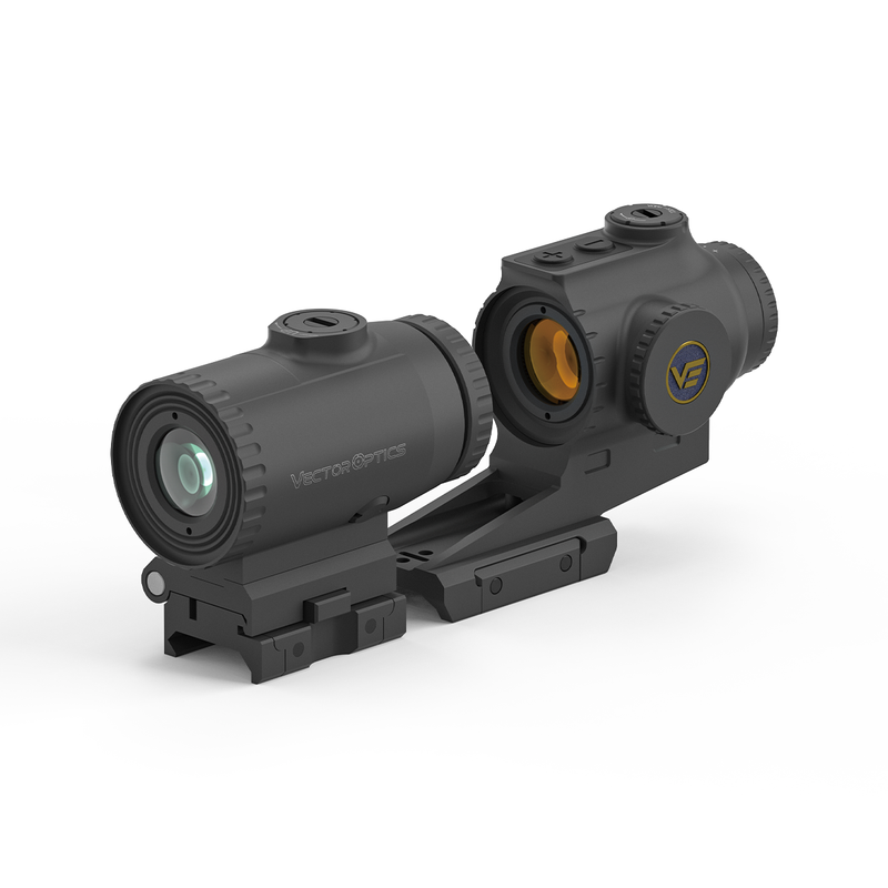 Chargez l'image dans la visionneuse de la galerie, Red &amp; Green Reticle | Paragon 1x18 Mini Prism Scope (SCPS-M10) | CQB &amp; PCC
