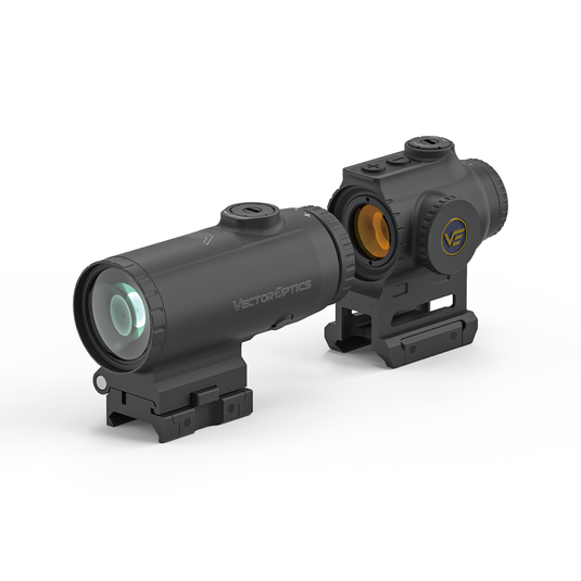 Red & Green Reticle | Paragon 1x18 Mini Prism Scope (SCPS-M10) | CQB & PCC