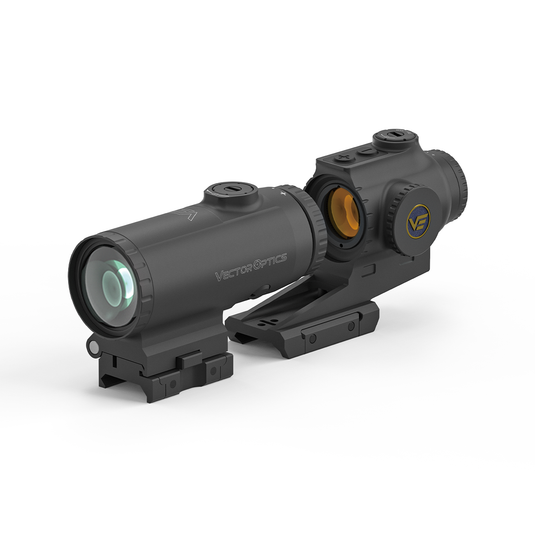 Red & Green Reticle | Paragon 1x18 Mini Prism Scope (SCPS-M10) | CQB & PCC