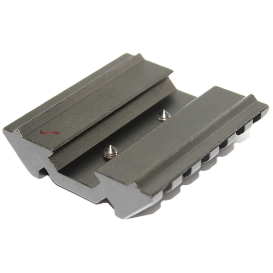 Tactical Dual 45° Offset Picatinny Rail Mount  (SCRA-51)