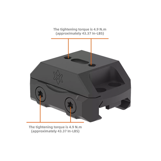Vector Addition Application VAS™ Red Dot Sight Picatinny Riser Mount | Low/Medium/High (SCRA-75/SC ...