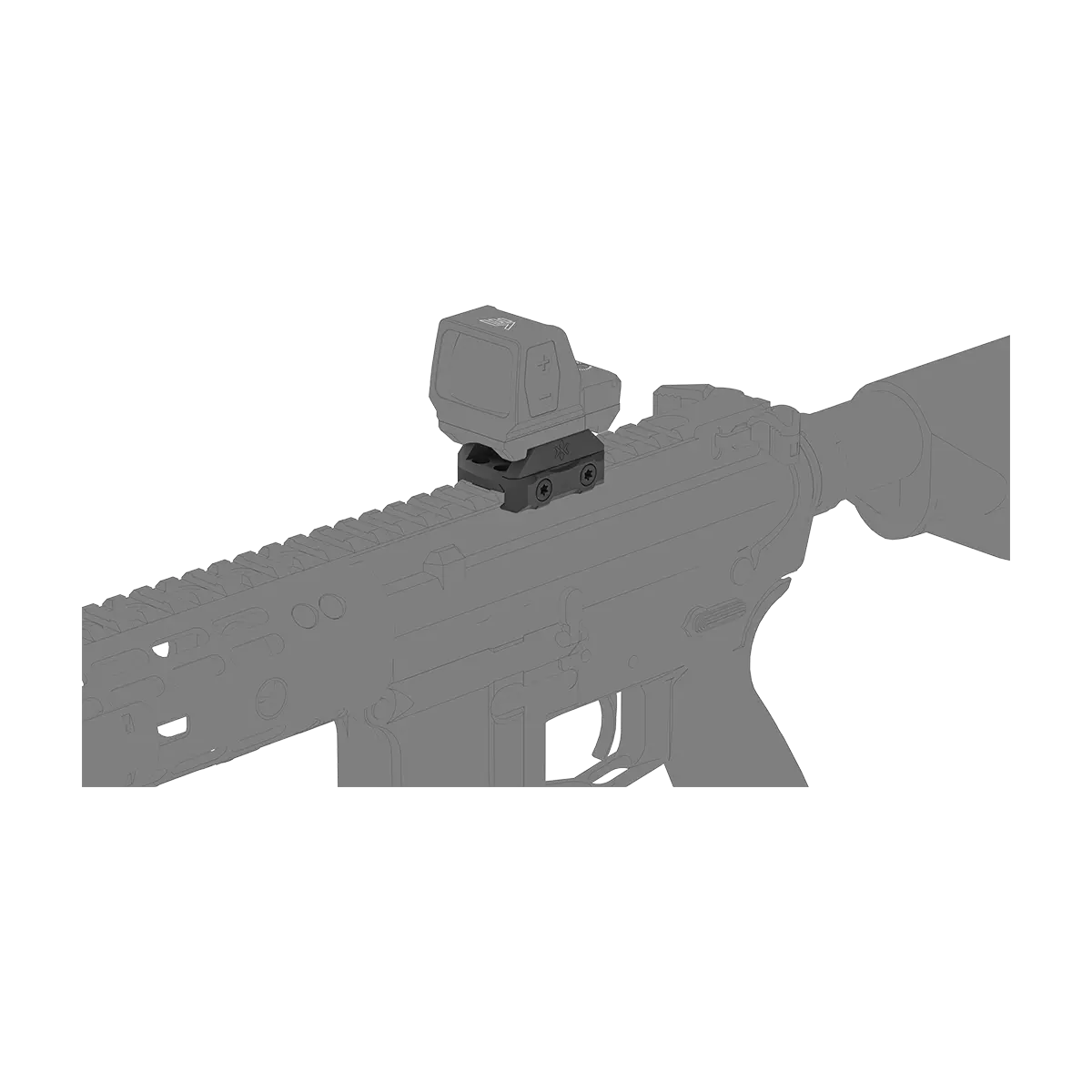 VAS™ Red Dot Sight Picatinny Riser Mount | Low/Medium/High  (SCRA-75/SCRA-76/SCRA-77)