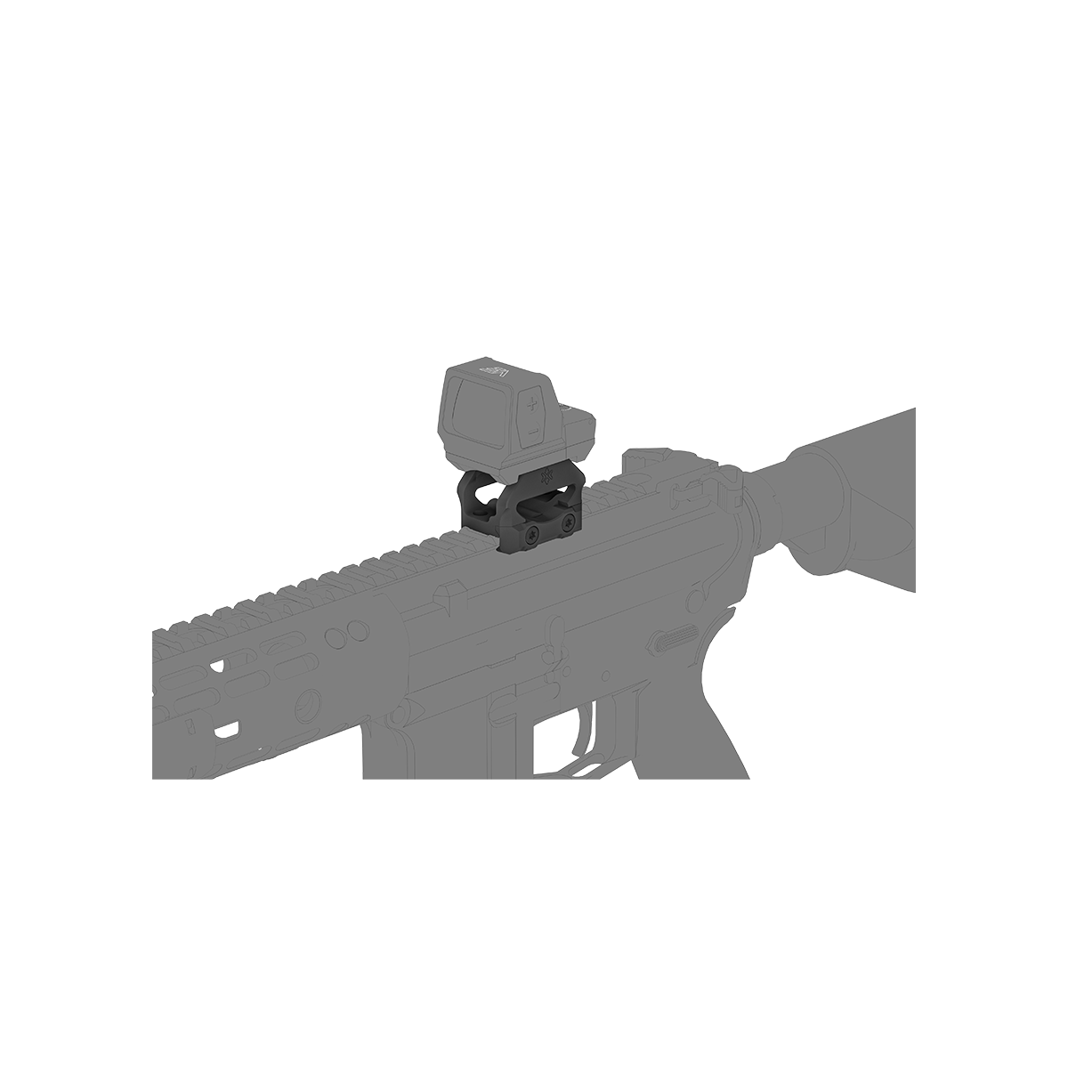 VAS™ Red Dot Sight Picatinny Riser Mount | Low/Medium/High  (SCRA-75/SCRA-76/SCRA-77)