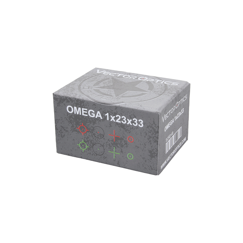 Chargez l&#39;image dans la visionneuse de la galerie, Omega Red Dot Sight – 8 &amp; 4 Reticle Reflex Sights for Under $50 (SCRD-04/SCRD-48)
