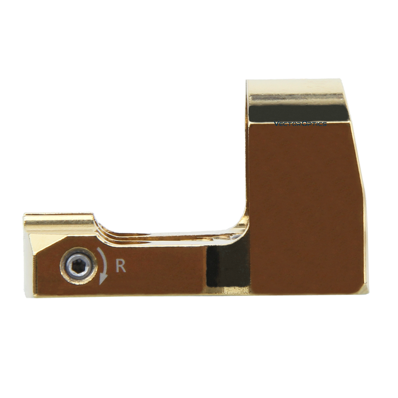 將圖片載入到圖庫檢視器中， Frenzy-S FM 1x17x24 AUT Reflex Sight Gold Plated (SCRD-55)
