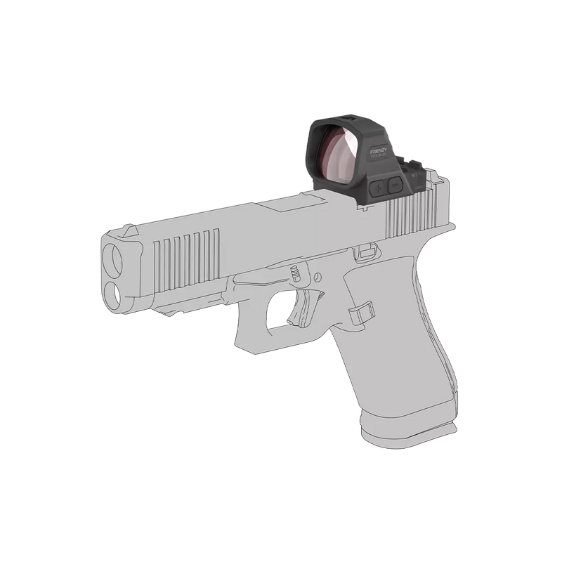 Laden Sie das Bild in Galerie -Viewer, Frenzy FLEX 24x29 CDT 2&amp;6MOA Red Dot Sight (SCRD-C77)

